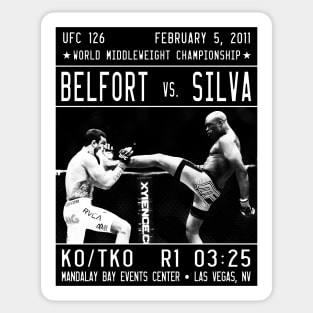 The Front Kick Sticker